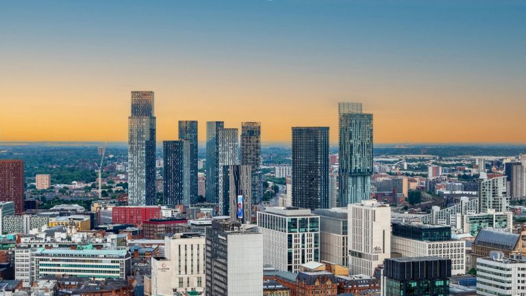 Manchester city skyline representing one of the UK's strongest regional property markets
