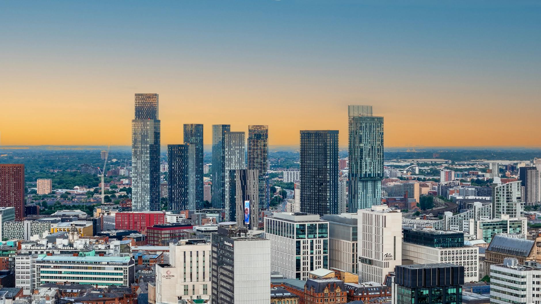 Manchester city skyline representing one of the UK's strongest regional property markets