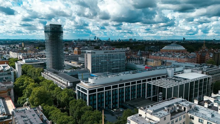 London residential street with properties representing off-market investment opportunities